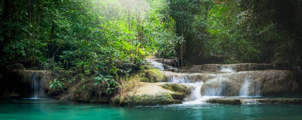 Erawan-Wasserfall in Thailand