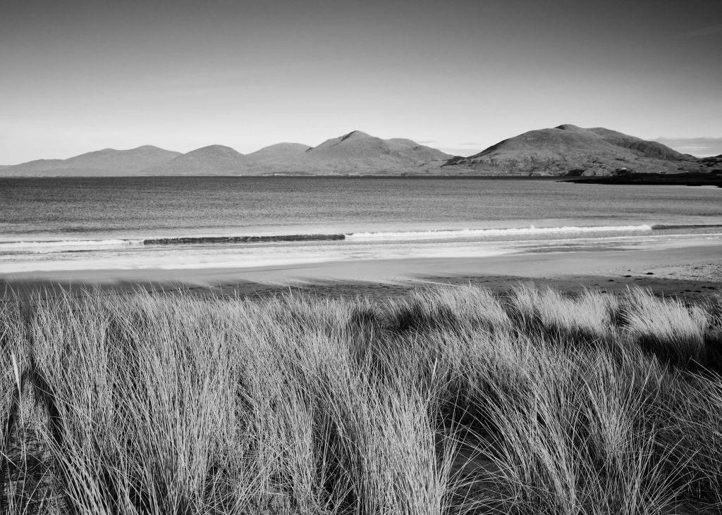 Helmgras, Strand und Berge