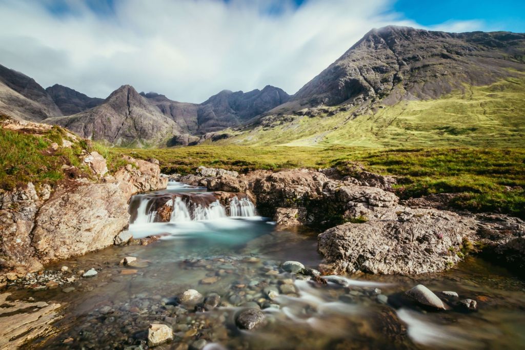 Schottischer Wasserfall