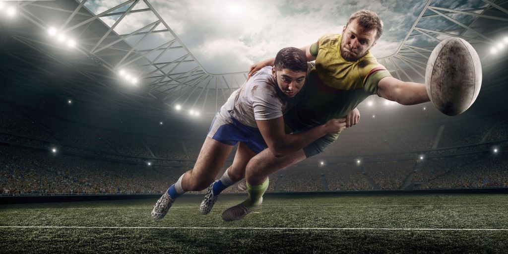 Rugby-Spieler