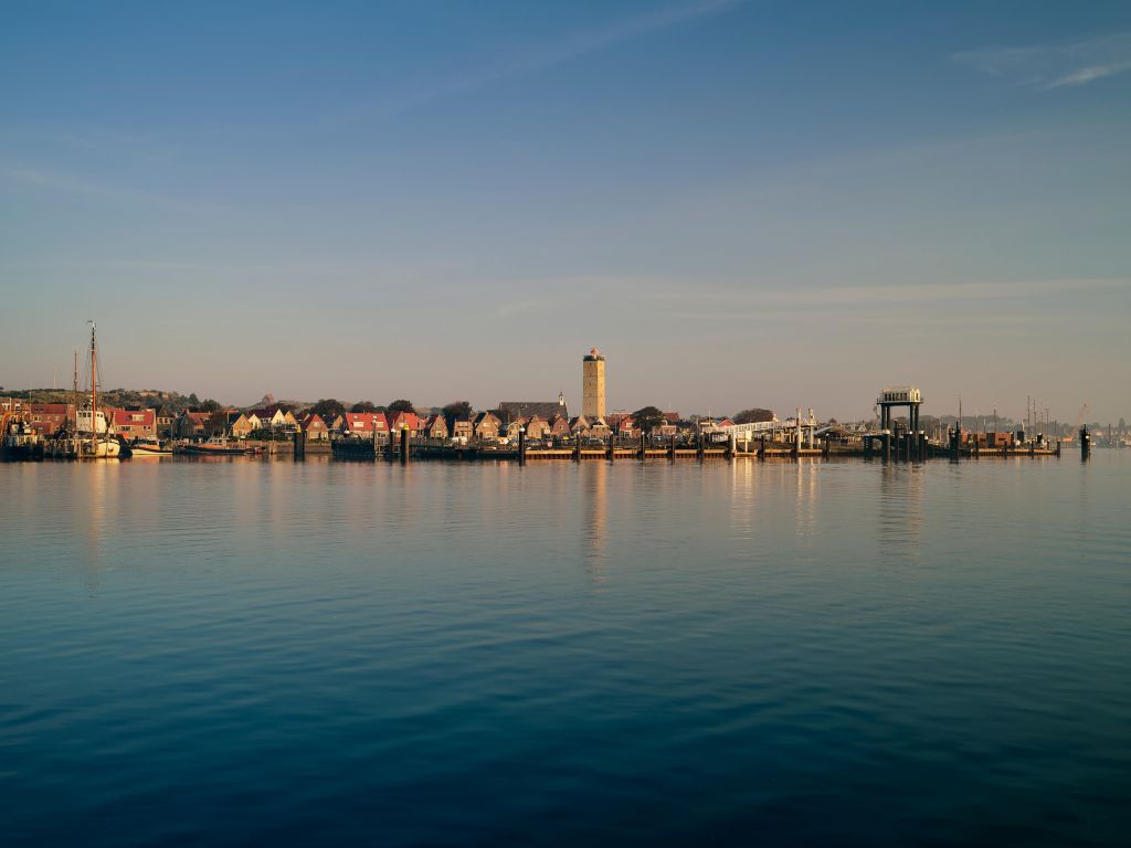 Hafen mit Leuchtturm