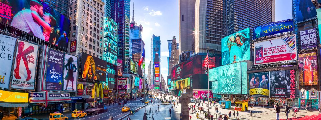 Times Square bei Tag