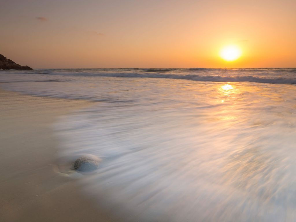 Sonnenuntergang am Strand