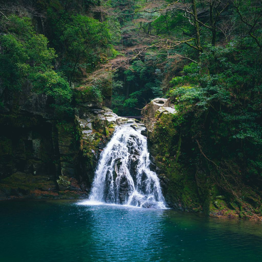 Schöner Wasserfall