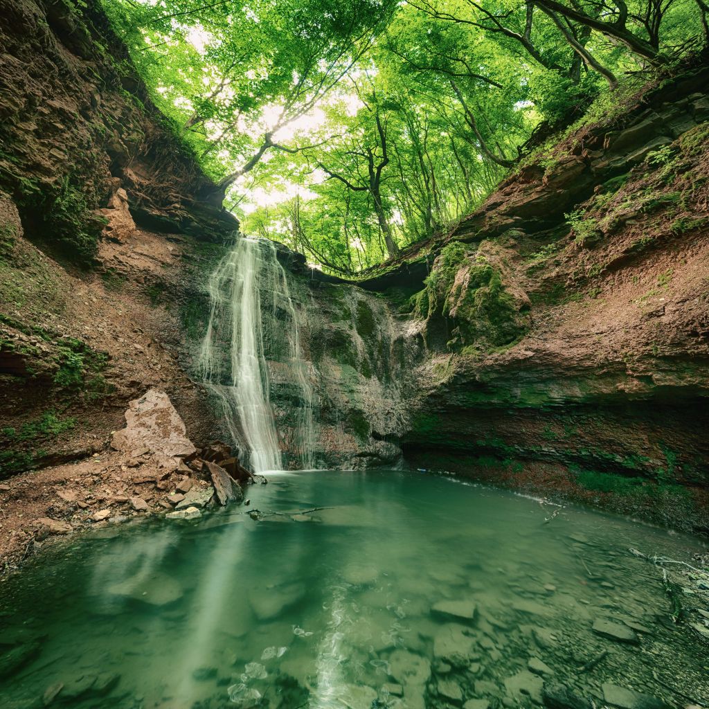 Berg Wasserfall