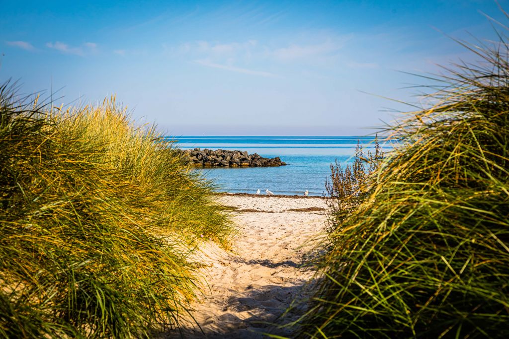 Strand an der Ostseeküste