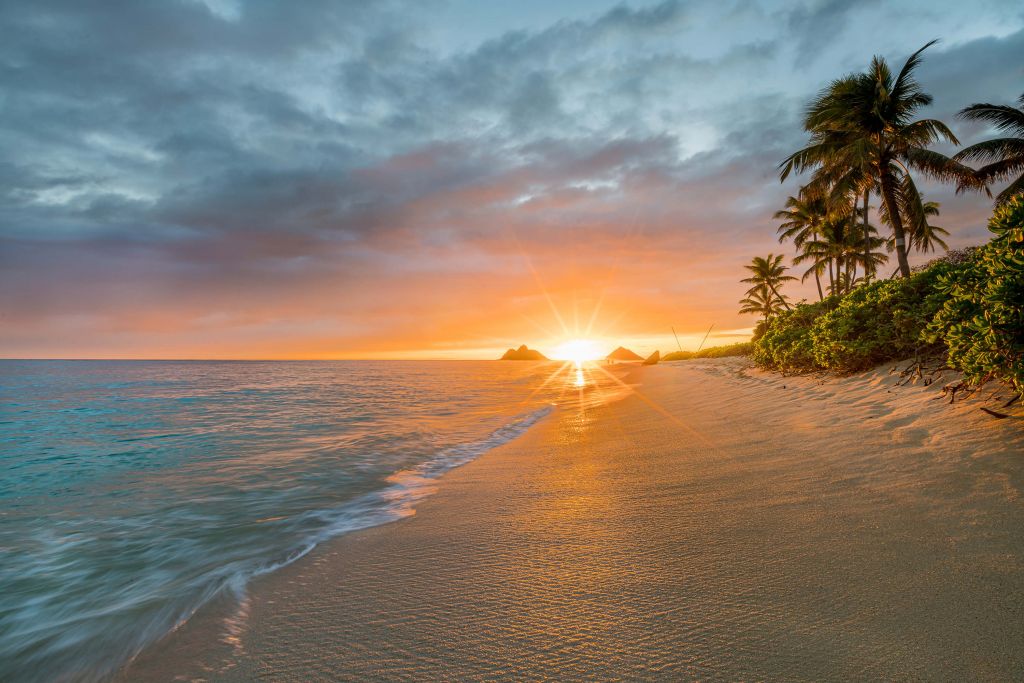 Ein Strand auf Hawaii