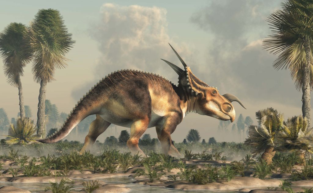 Tropischer Dino