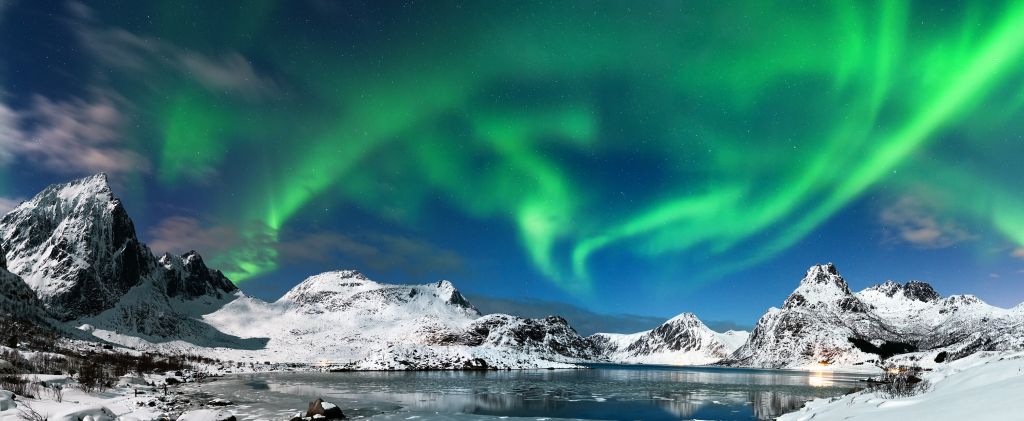 Nordlicht in Norwegen