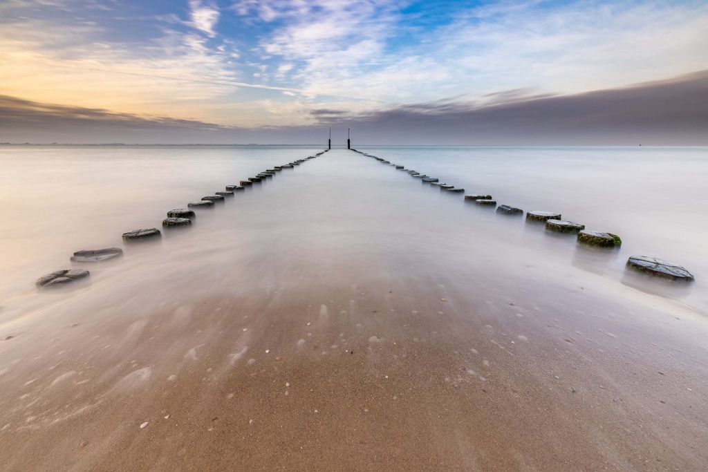 Trockener Strand