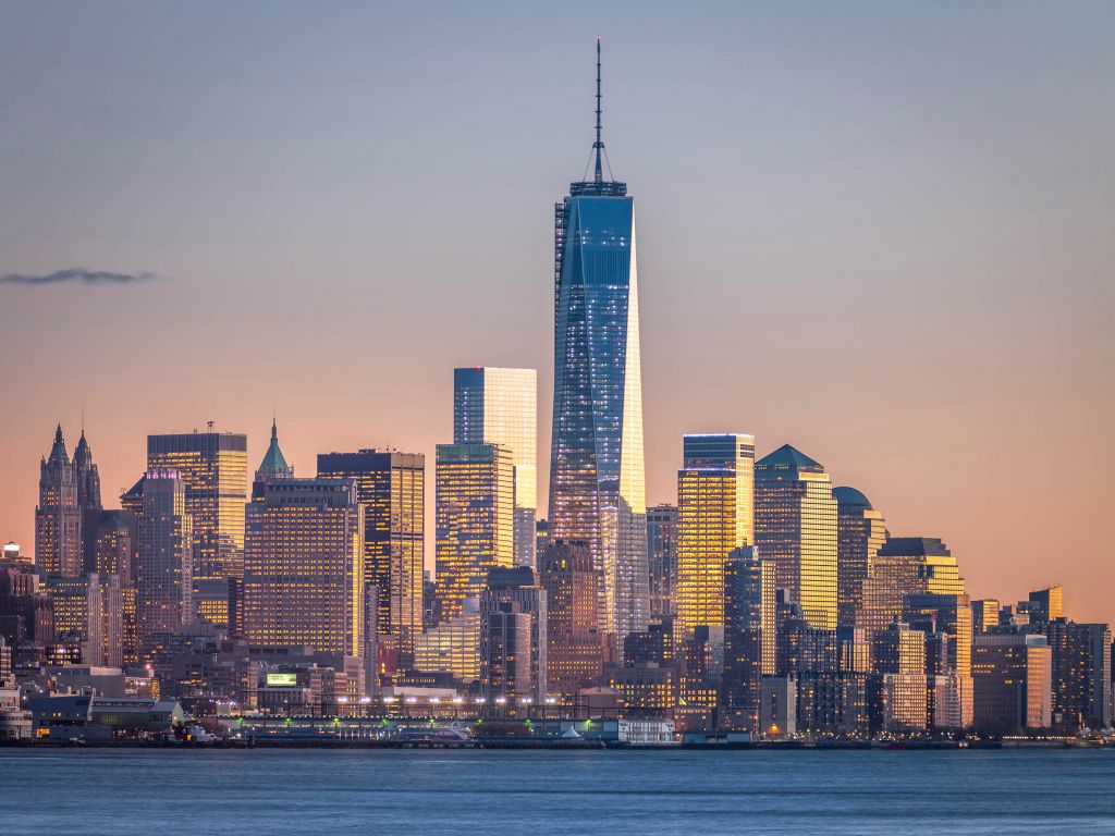 Sonnenuntergang in New York