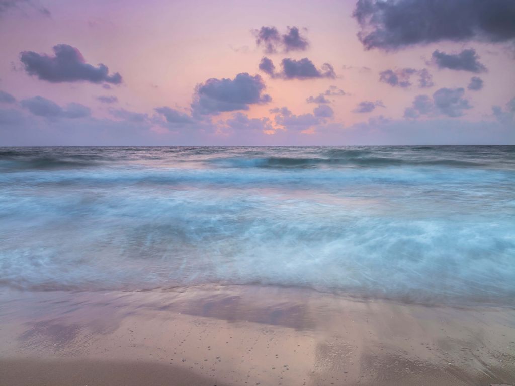 Sonnenuntergang am Strand