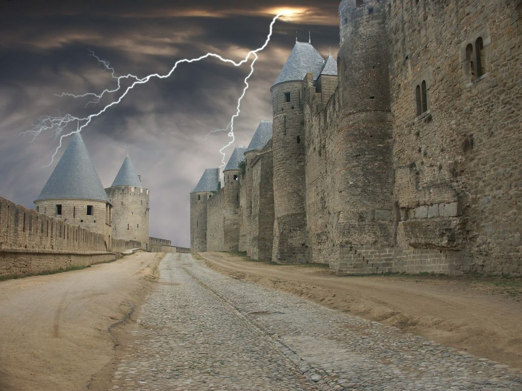 Sturm im Schloss