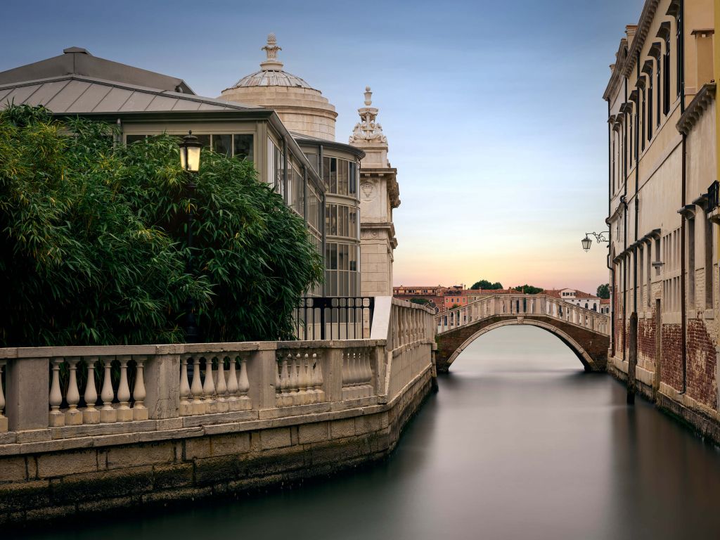 Sonnenuntergang in Venedig