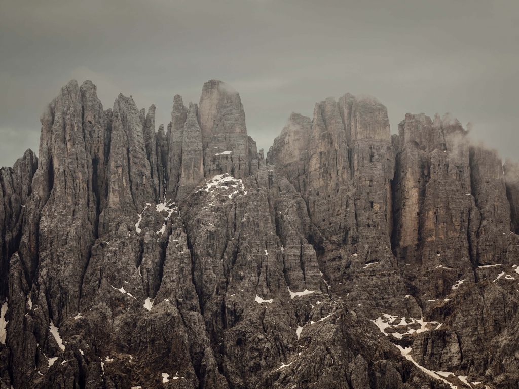 Berggipfel in den Dolomiten