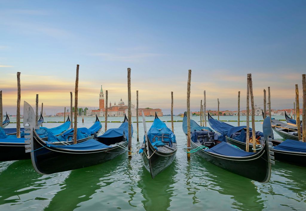 Gondeln in Venedig