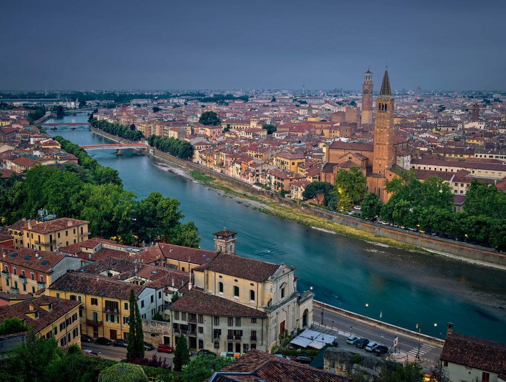 Blick auf Verona