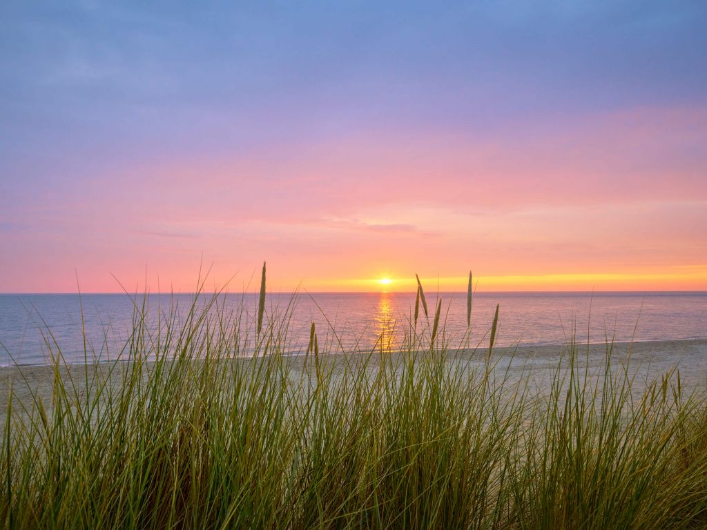 Sonnenaufgang an der Küste