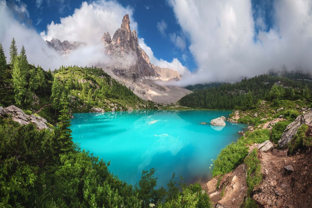 Veneto - Lago di Sorapis Panorama