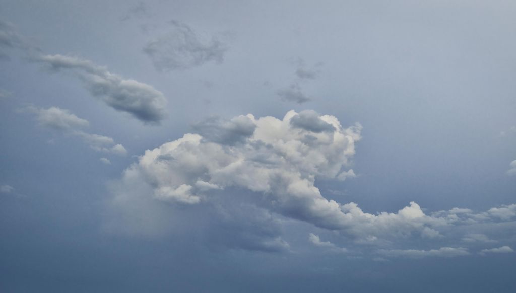 Schöne Wolken himmel