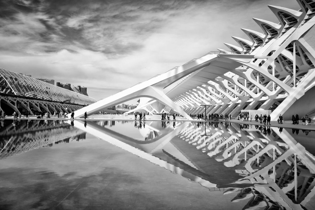 Wissenschaftliches Museum - Museo de Ciencas Principe Felipe - Valencia