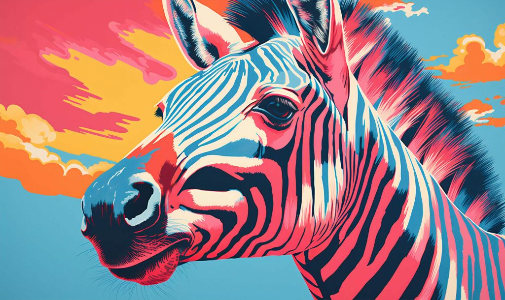 Zebra Rainbow #3