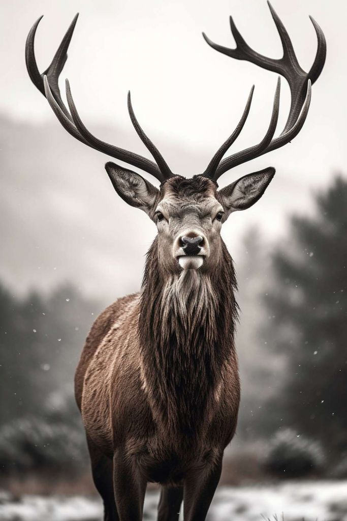 Winterkönig Hirschblick